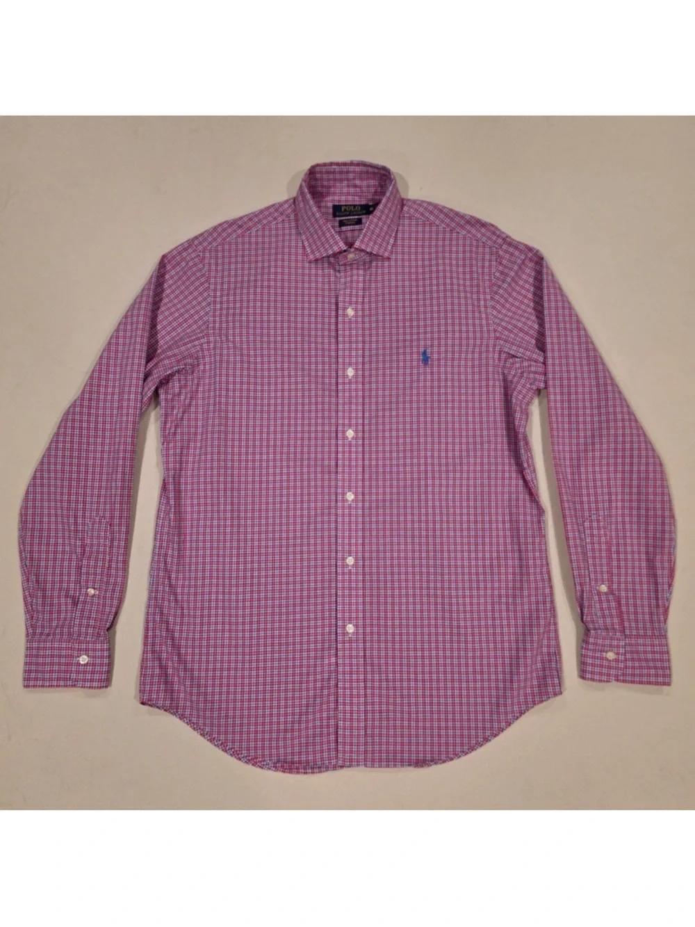 Polo Ralph Lauren 100% Cotton Stretch Button Down M